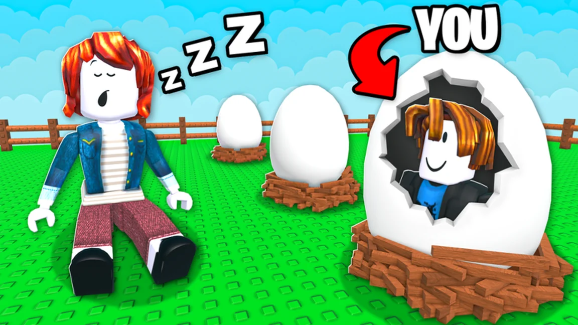 Official Fake an Egg promotional illustration of the disguise theme